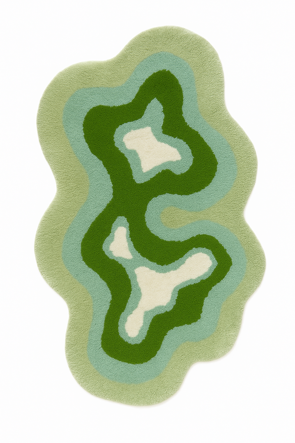 Nature’s Oasis | Hand-Tufted Rug | 100% New Zealand wool | Studio Rugista