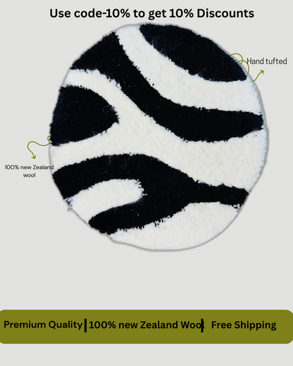 Eclipse Flow | Round Tufted Rug