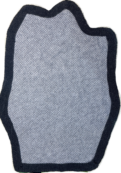 Green Moss Tufted Rug | 100% New Zealand Wool